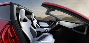 2017 Tesla Roadster Convertible Interior WORLD LXRY